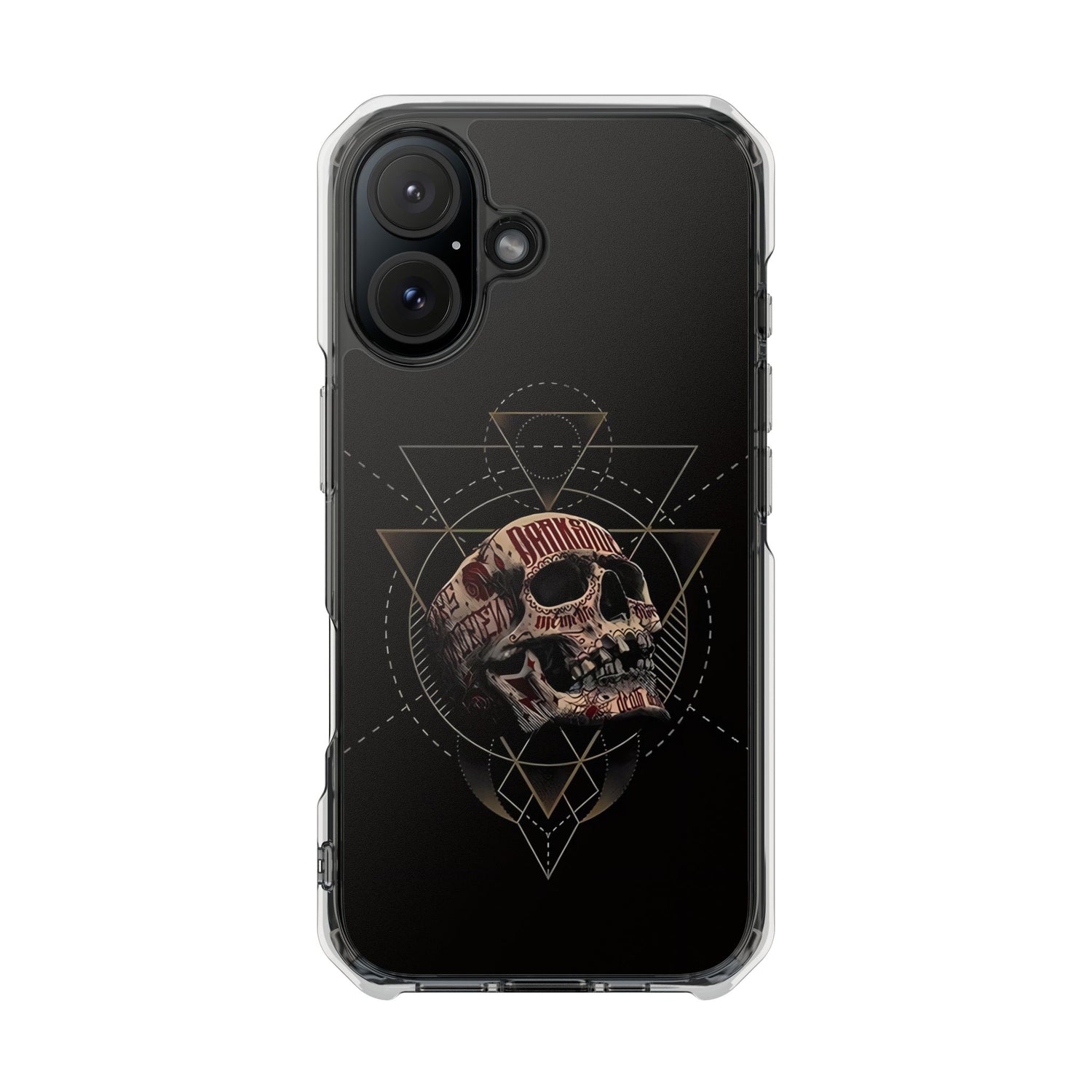 Mystic Skull iPhone Clear Case