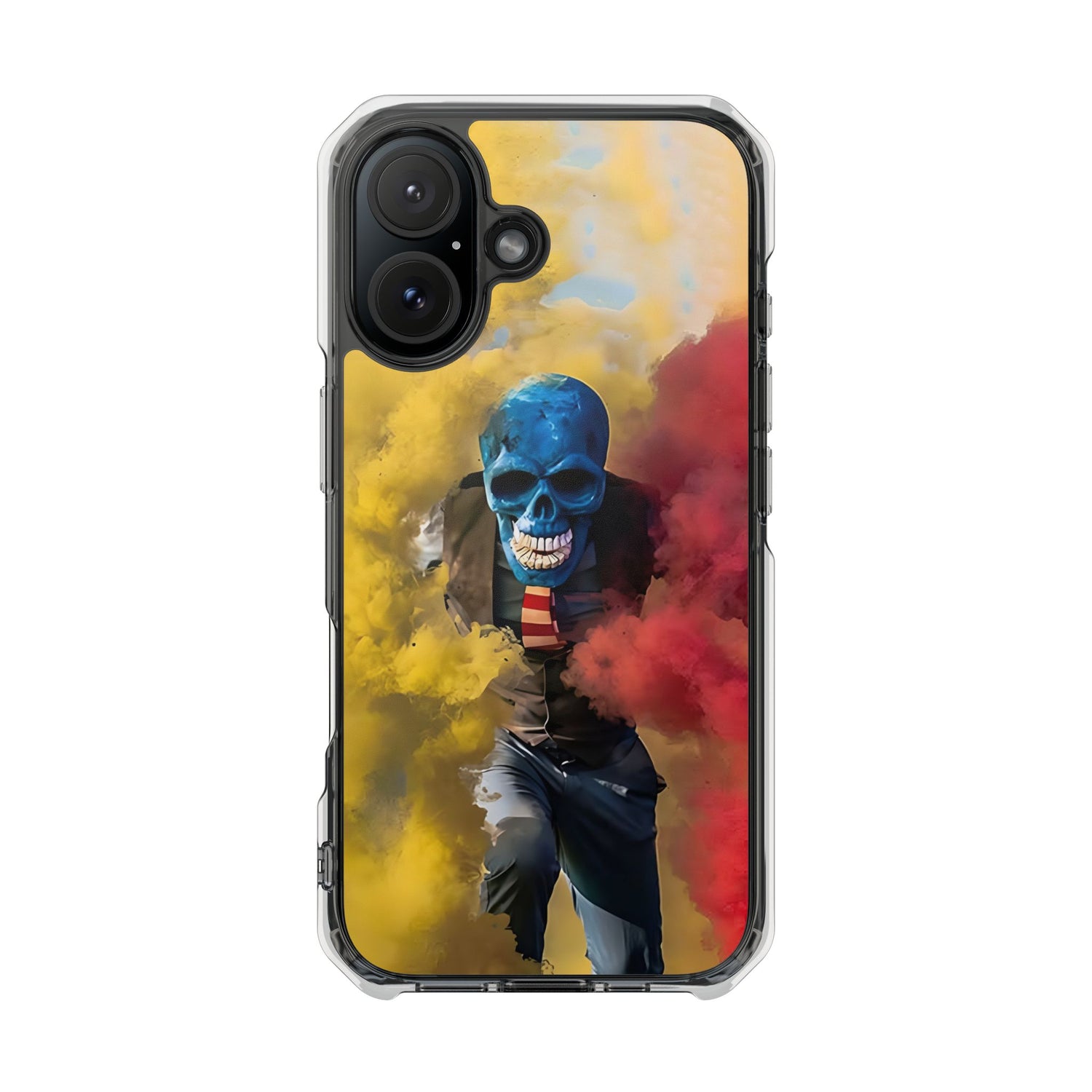 Smoky Spectre iPhone Clear Case