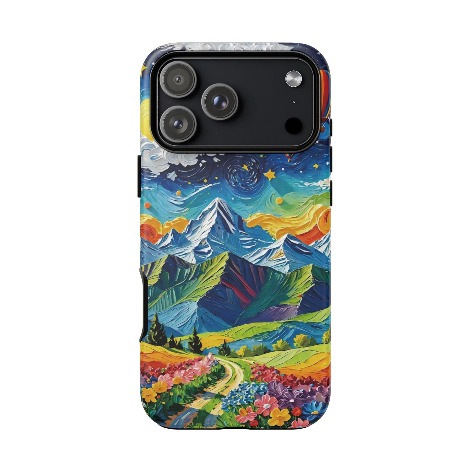Rainbow Mountains iPhone Tough Case