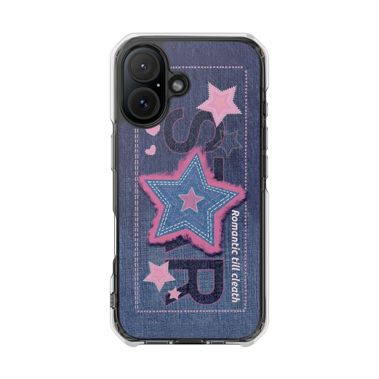 Romantic Rebel iPhone Clear Case