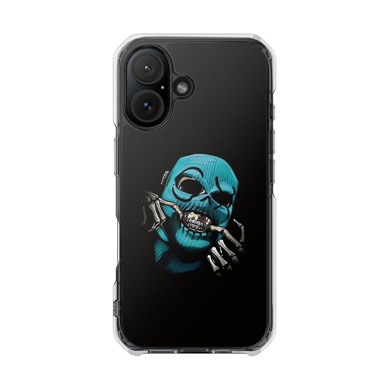 Graffiti Ghost iPhone Clear Case