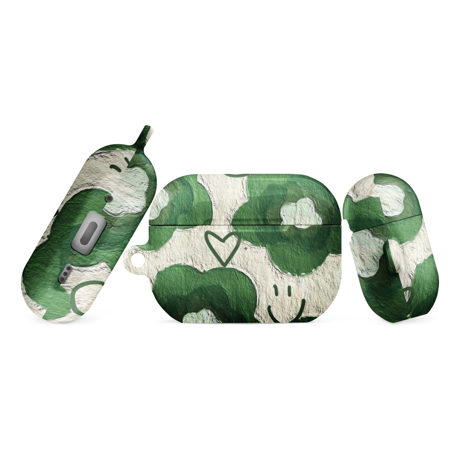 Green Smile Coque AirPods