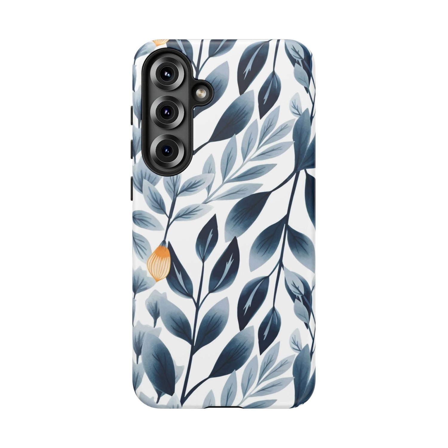 Blue Field Leaf Case