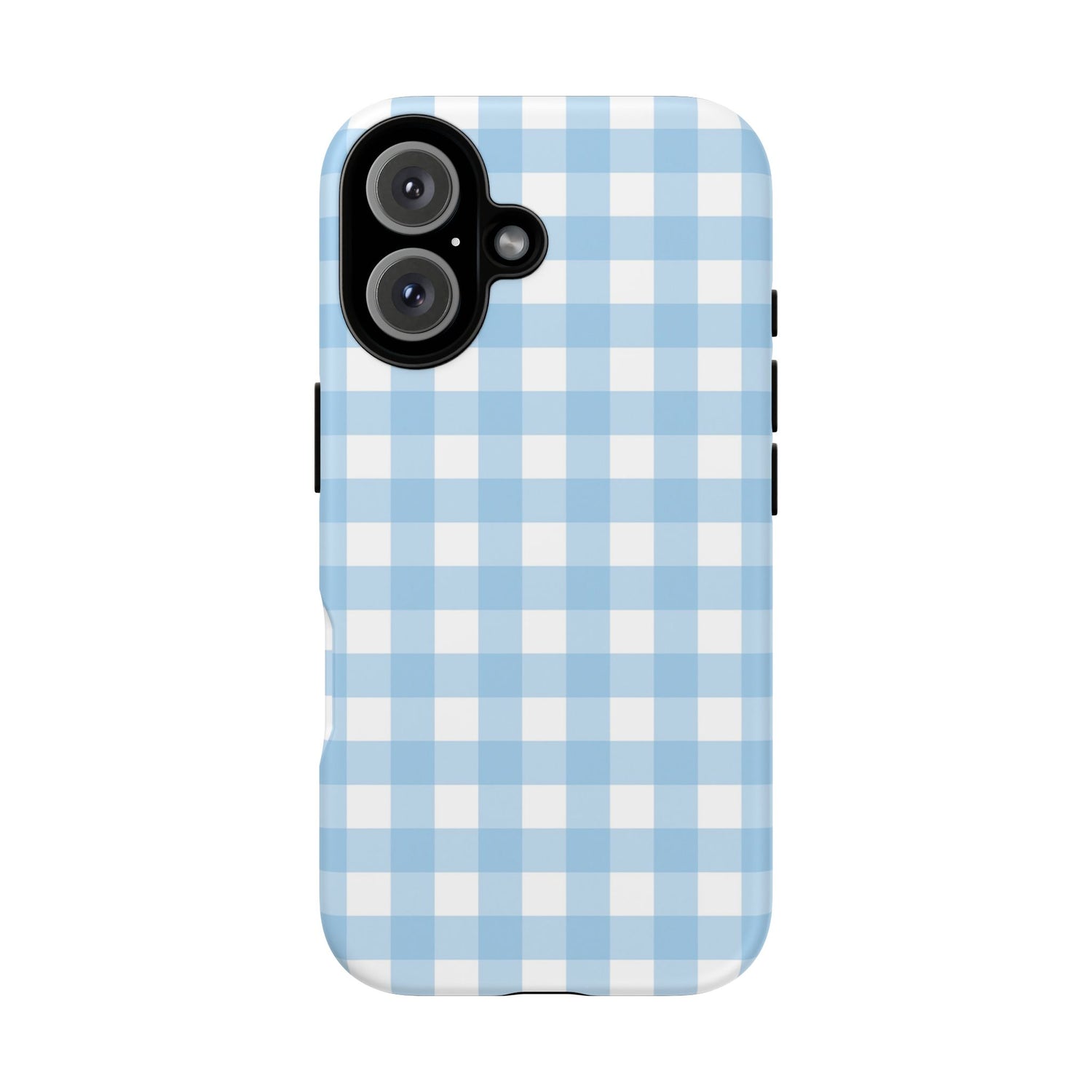 Sky Plaid iPhone Case