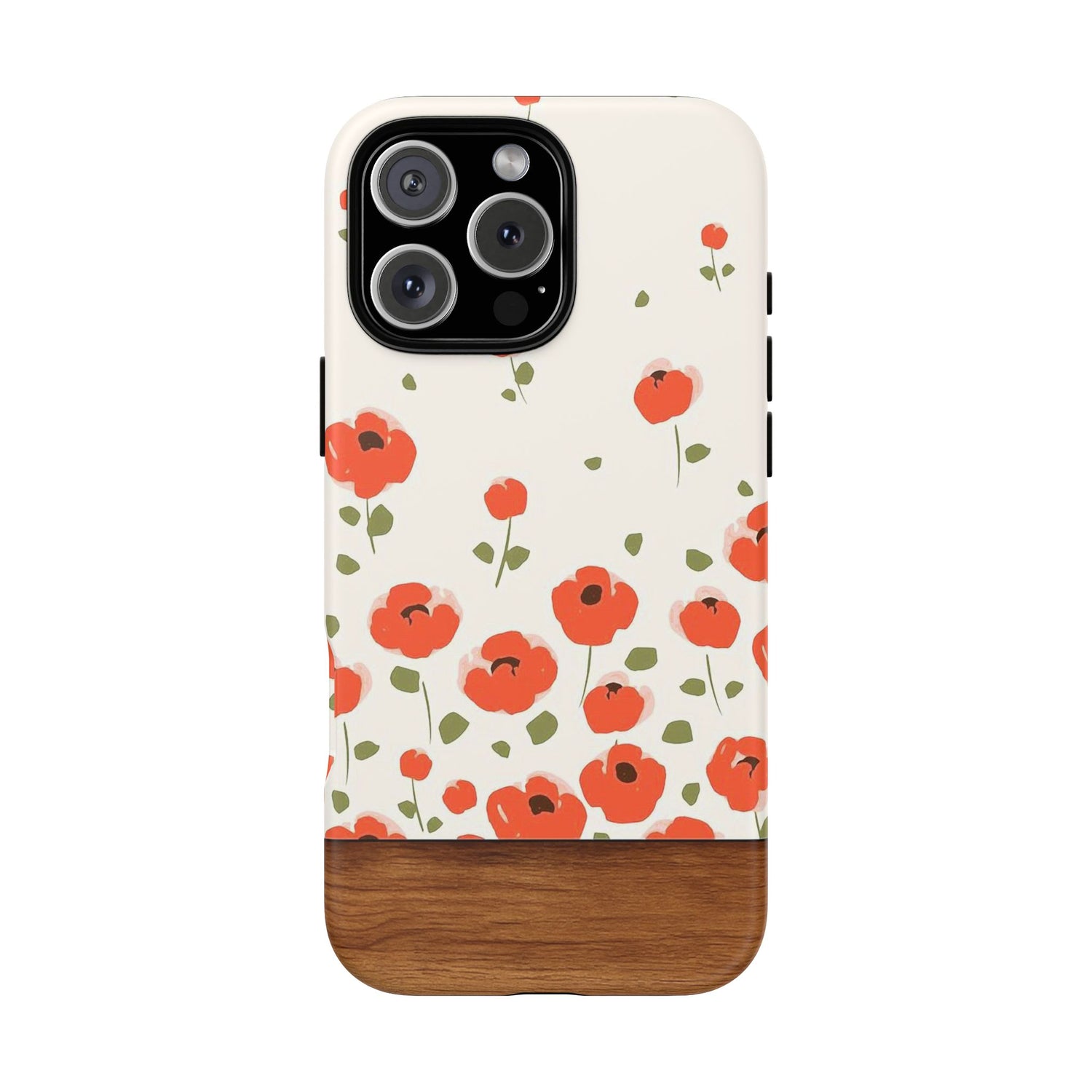 Wild Poppy Meadow iPhone Tough Case