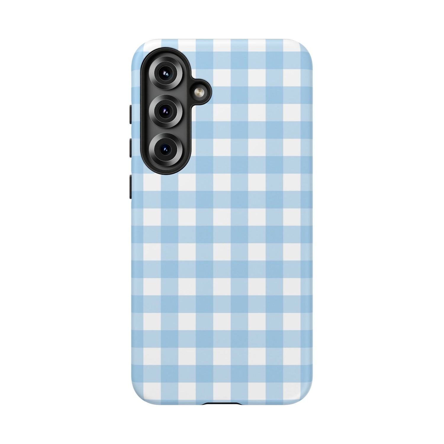 Sky Plaid Samsung Case