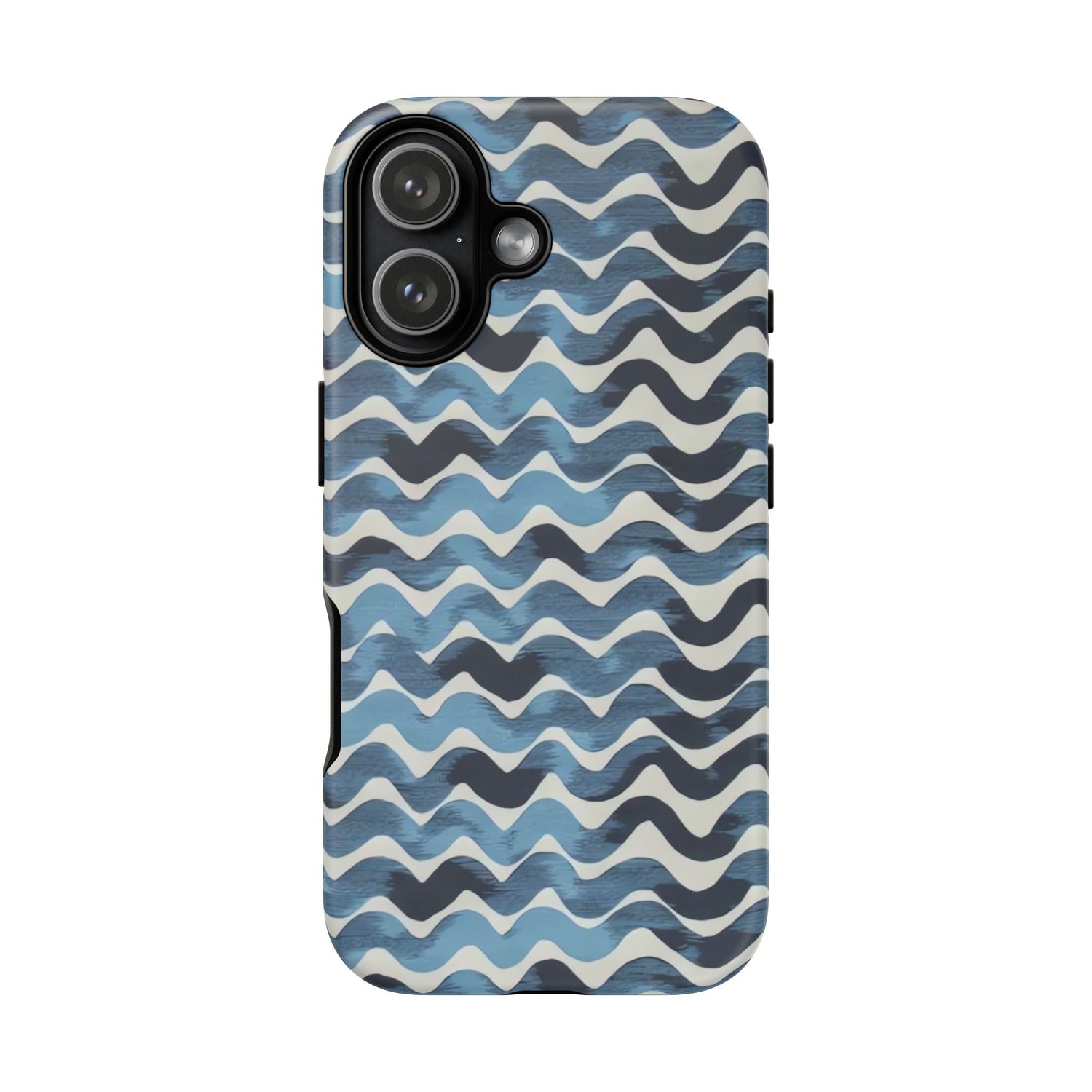 Dancing Tide Lines iPhone Tough Case