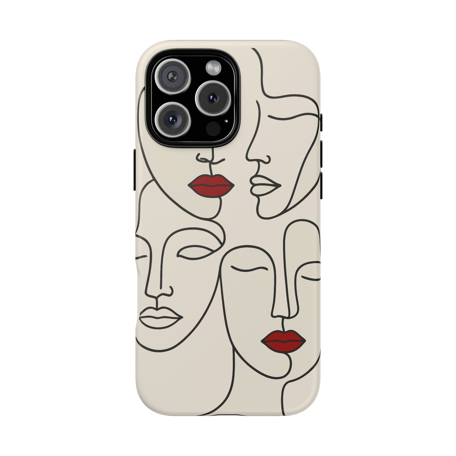 Women Line Art Case