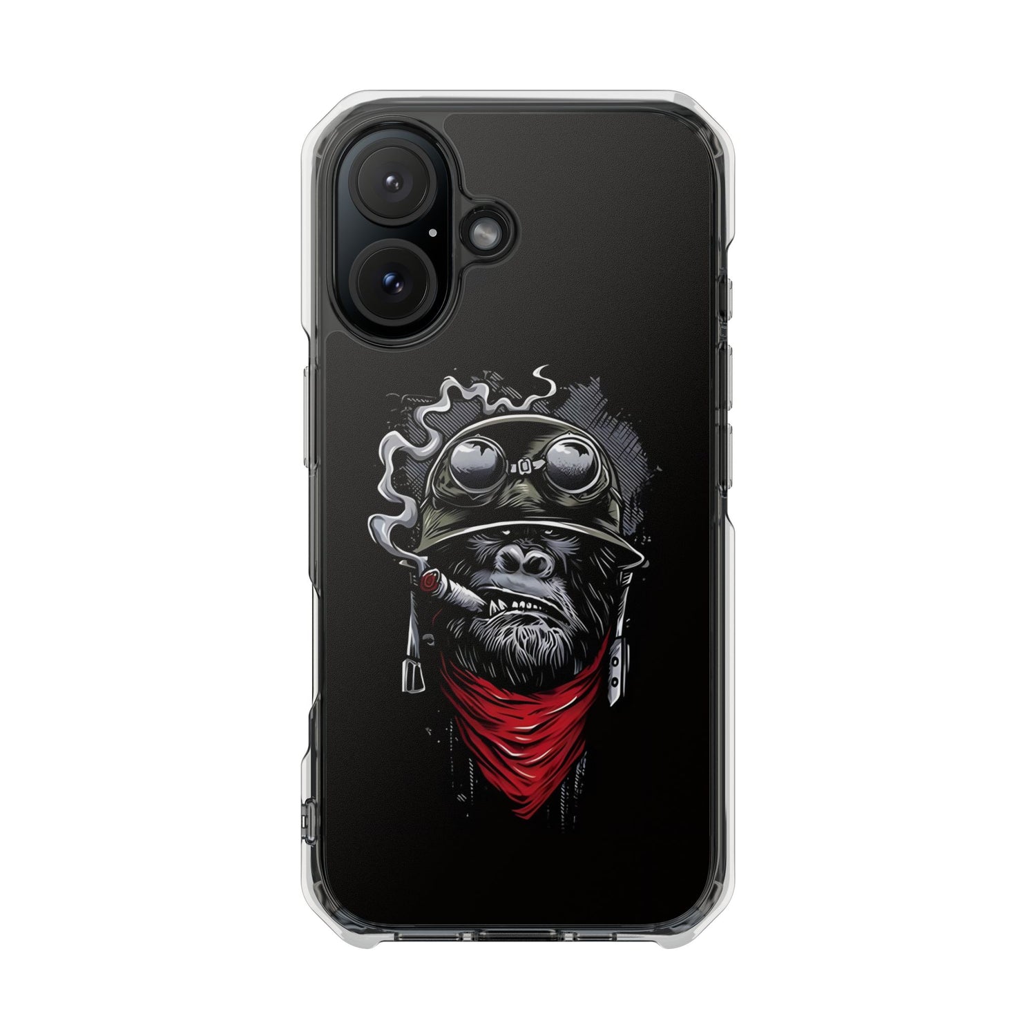 The Biker's Soul iPhone Clear Case