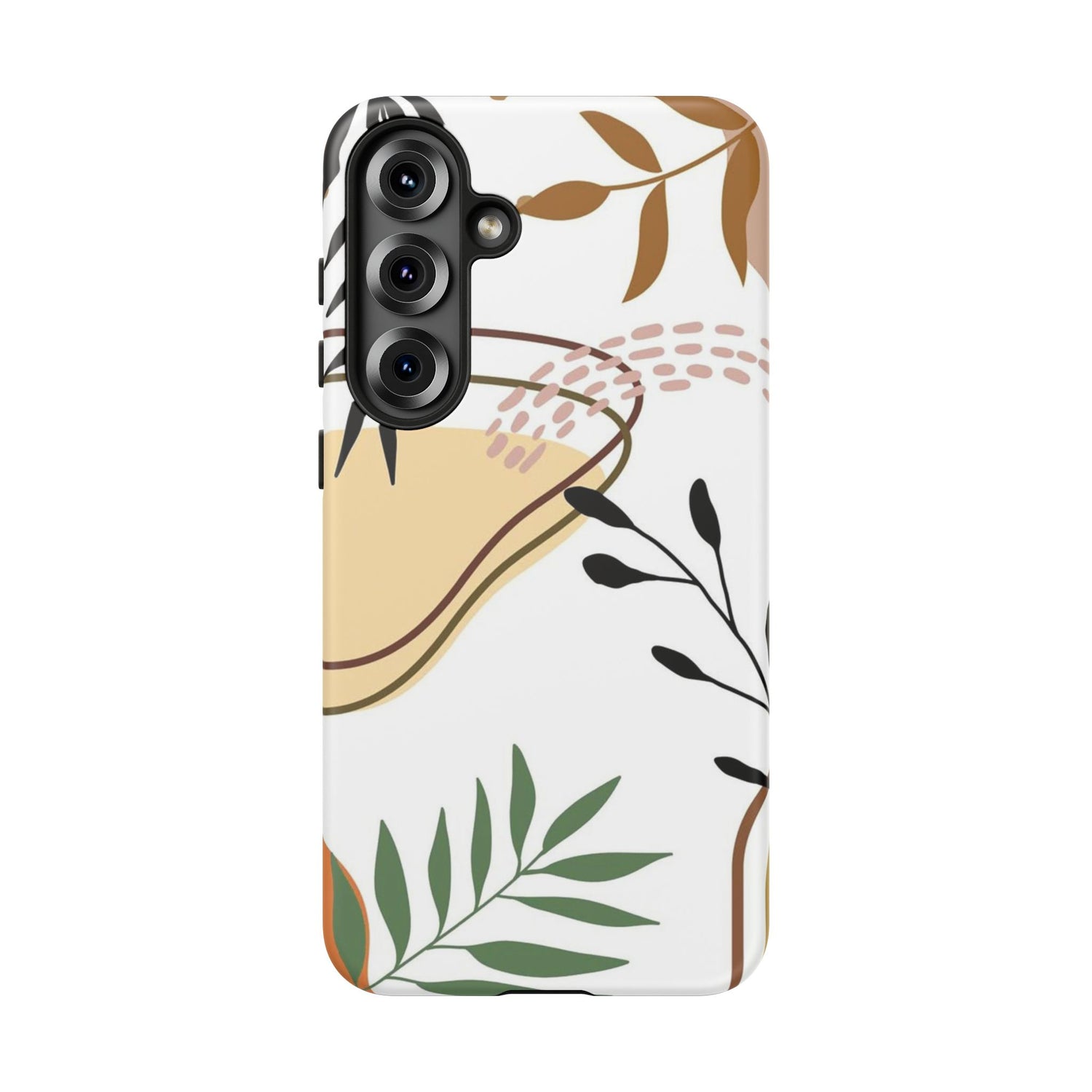 Floral Line Abstraction Samsung Case