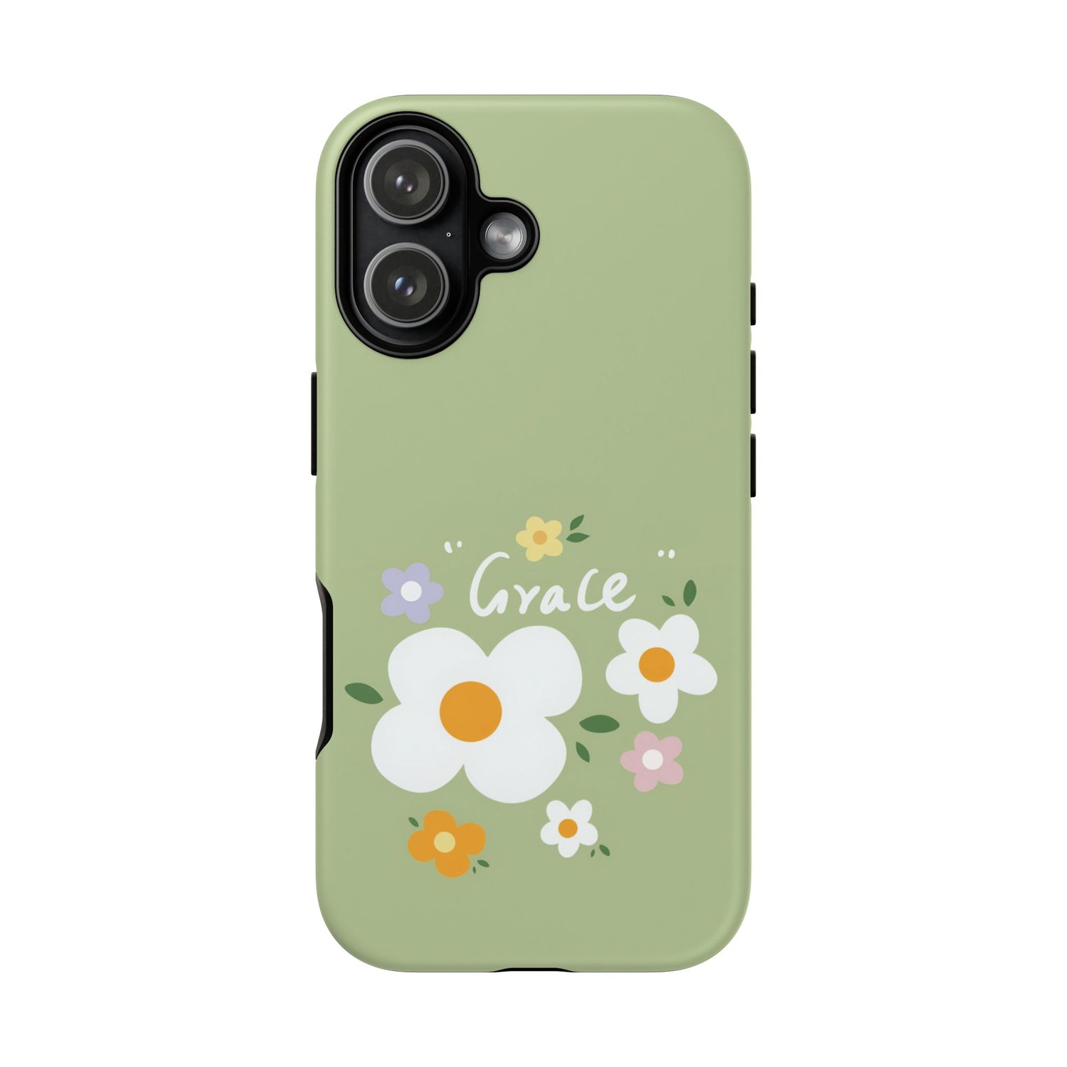 Grace Floral iPhone Tough Case