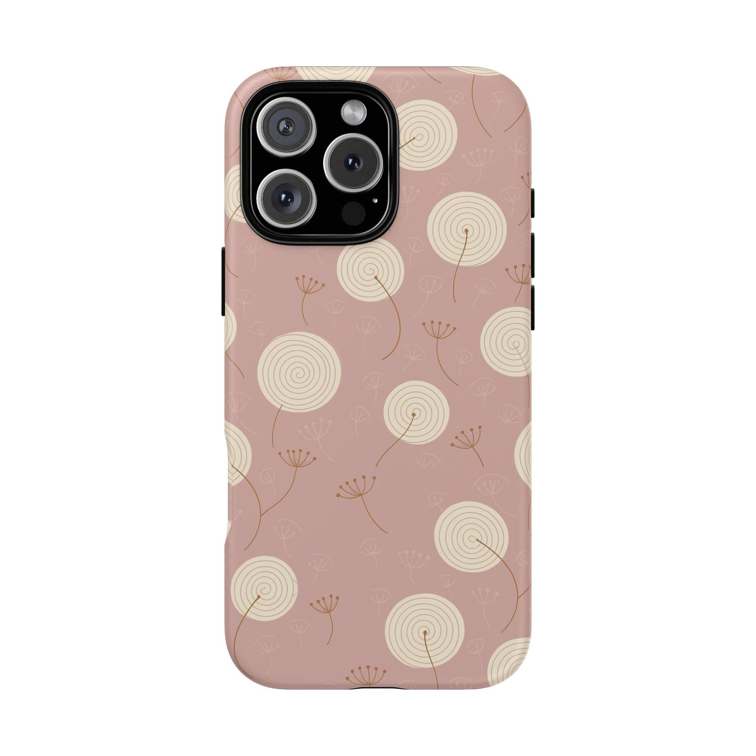 Blush Petal Bloom iPhone Case