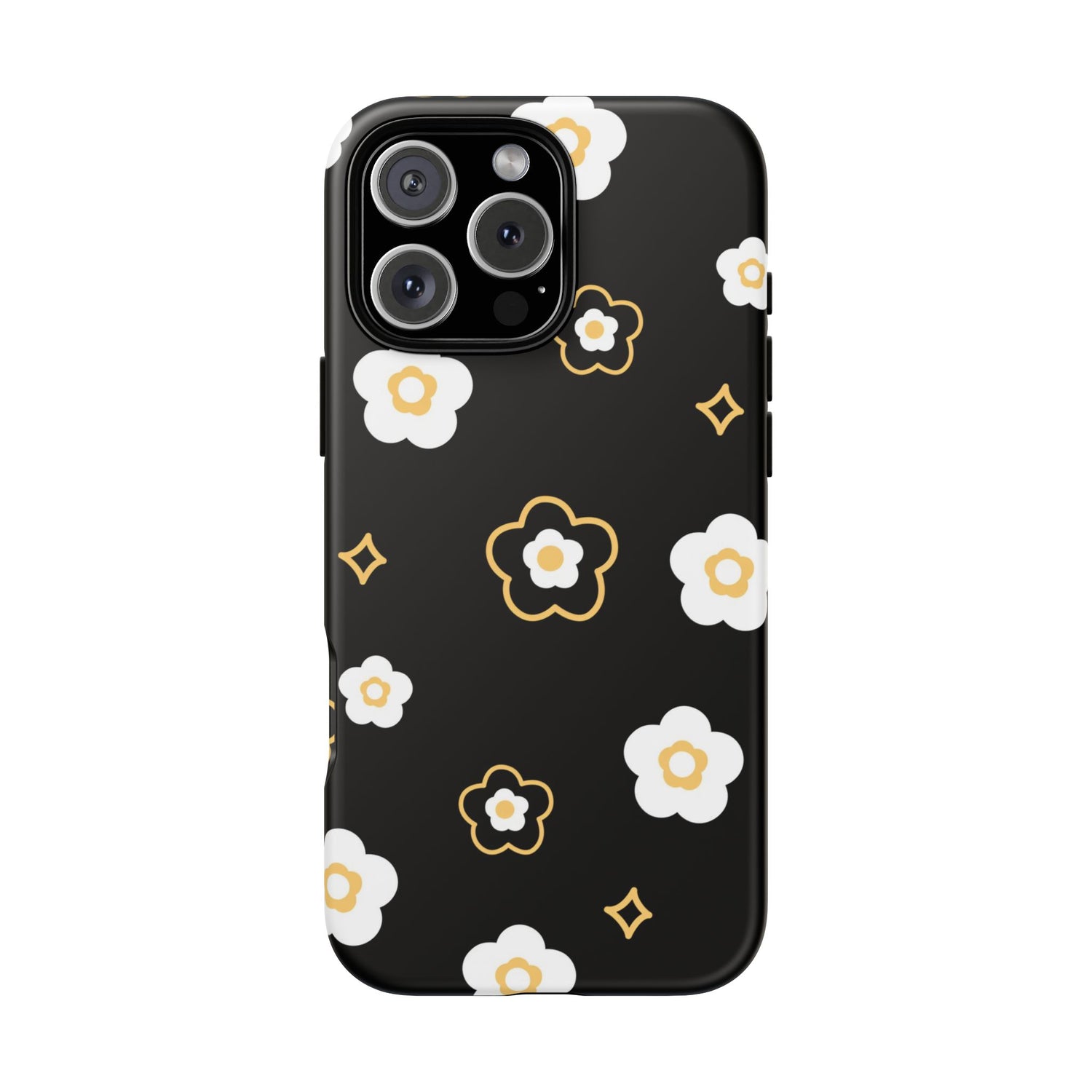 Golden Petals iPhone Case