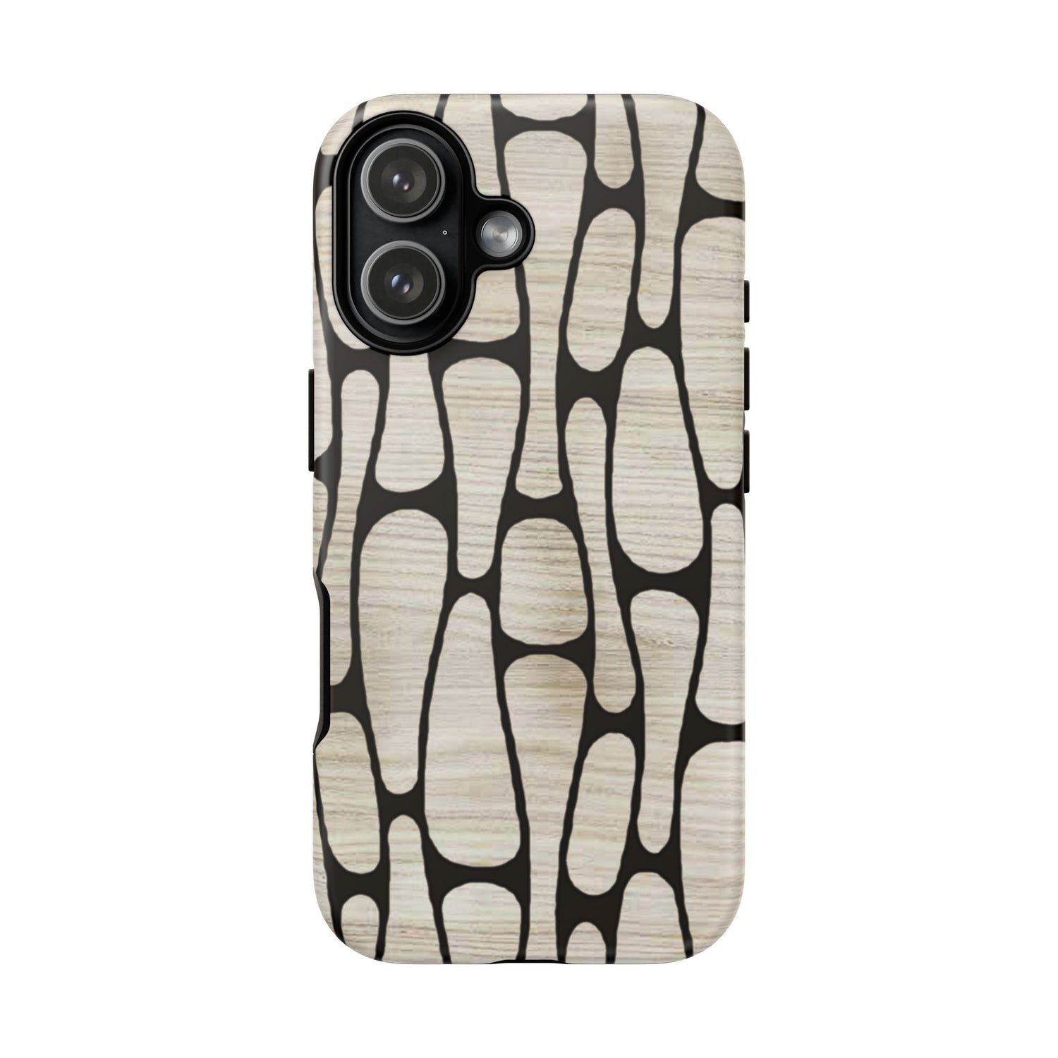 Pebble Rhythm Line iPhone Tough Case