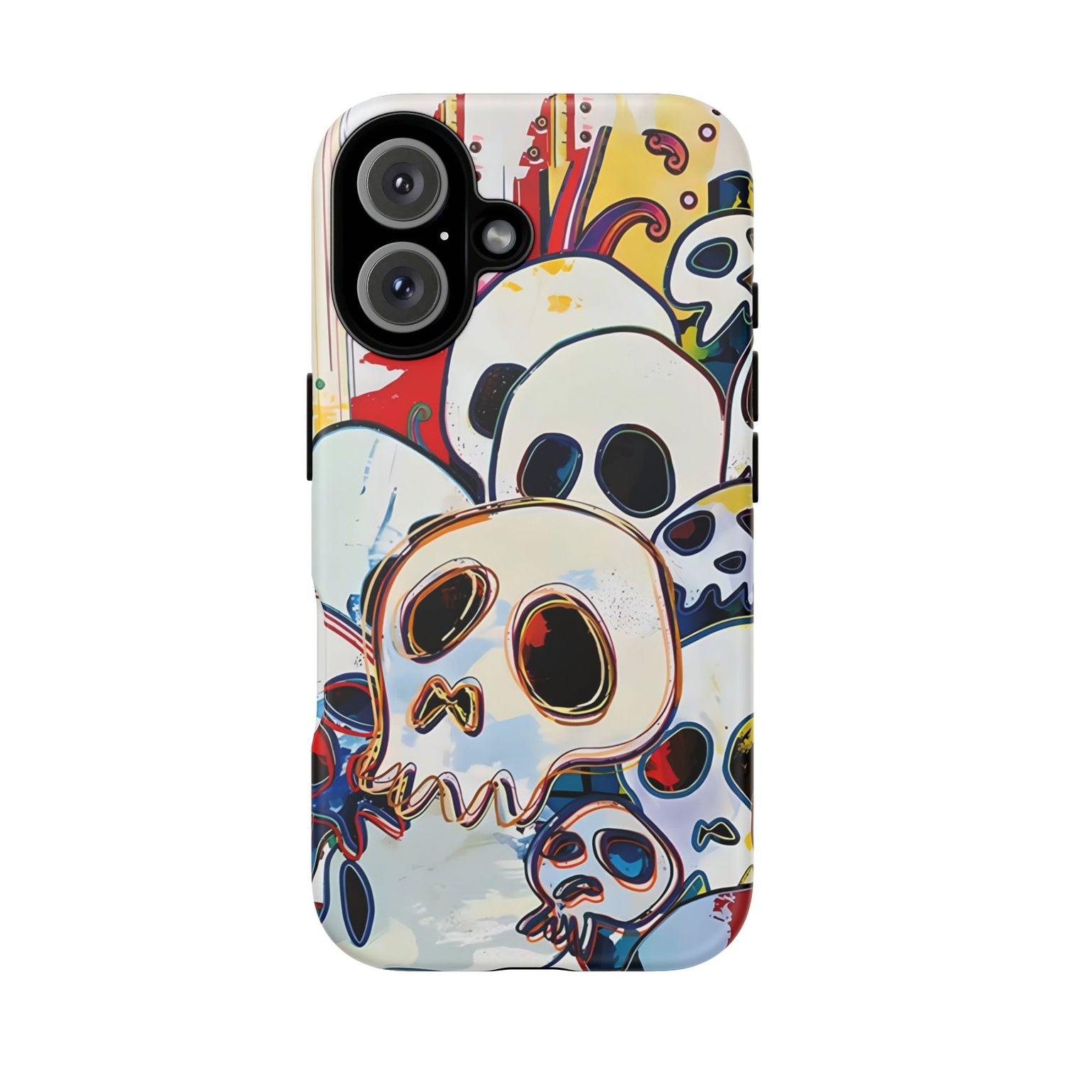 Pop Art Skeletons iPhone Case