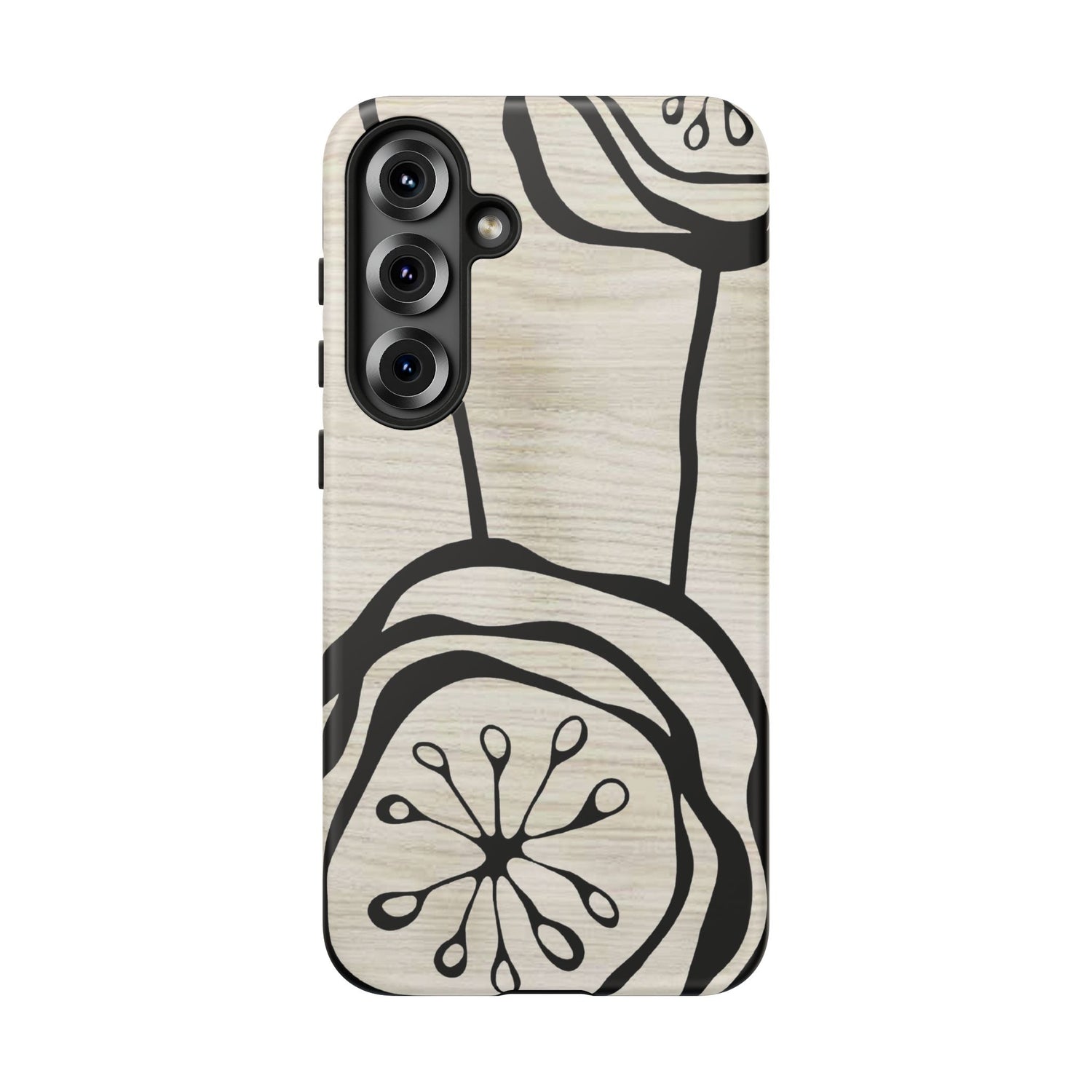 Floral Motion Abstraction Samsung Case
