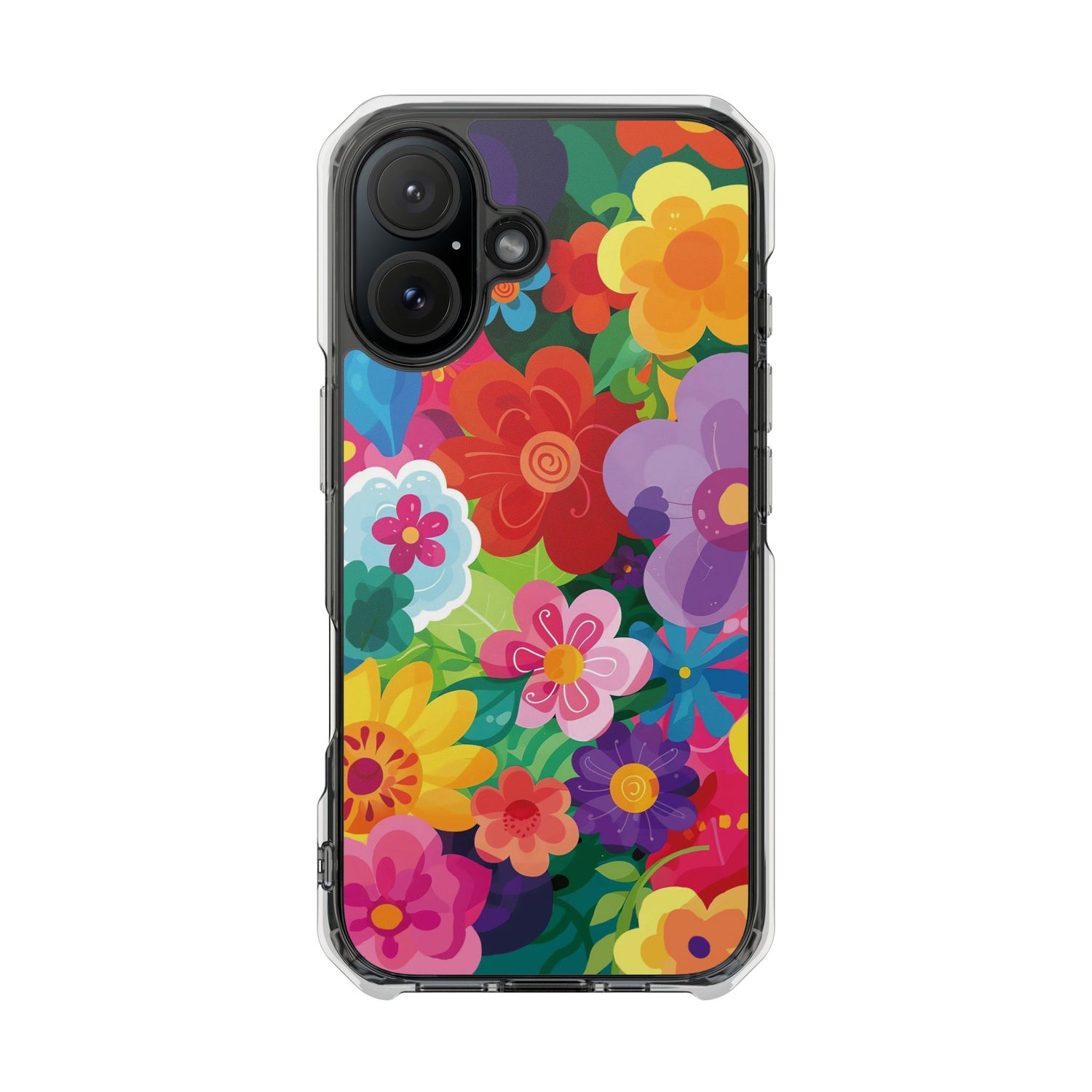 Joyful Garden iPhone Clear Case