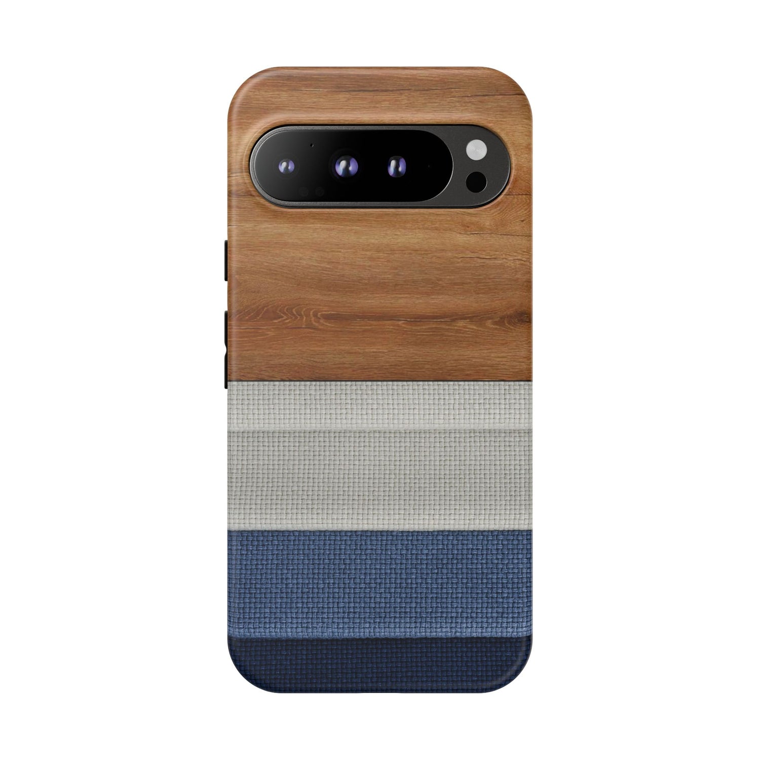 Knitted Folds Striped Case