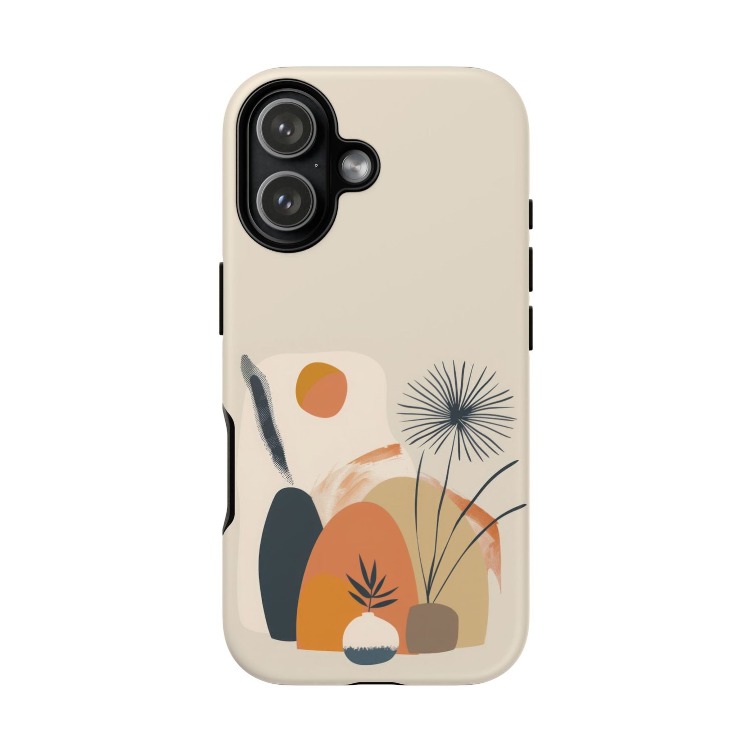 Soft Clay Forms iPhone Tough Case