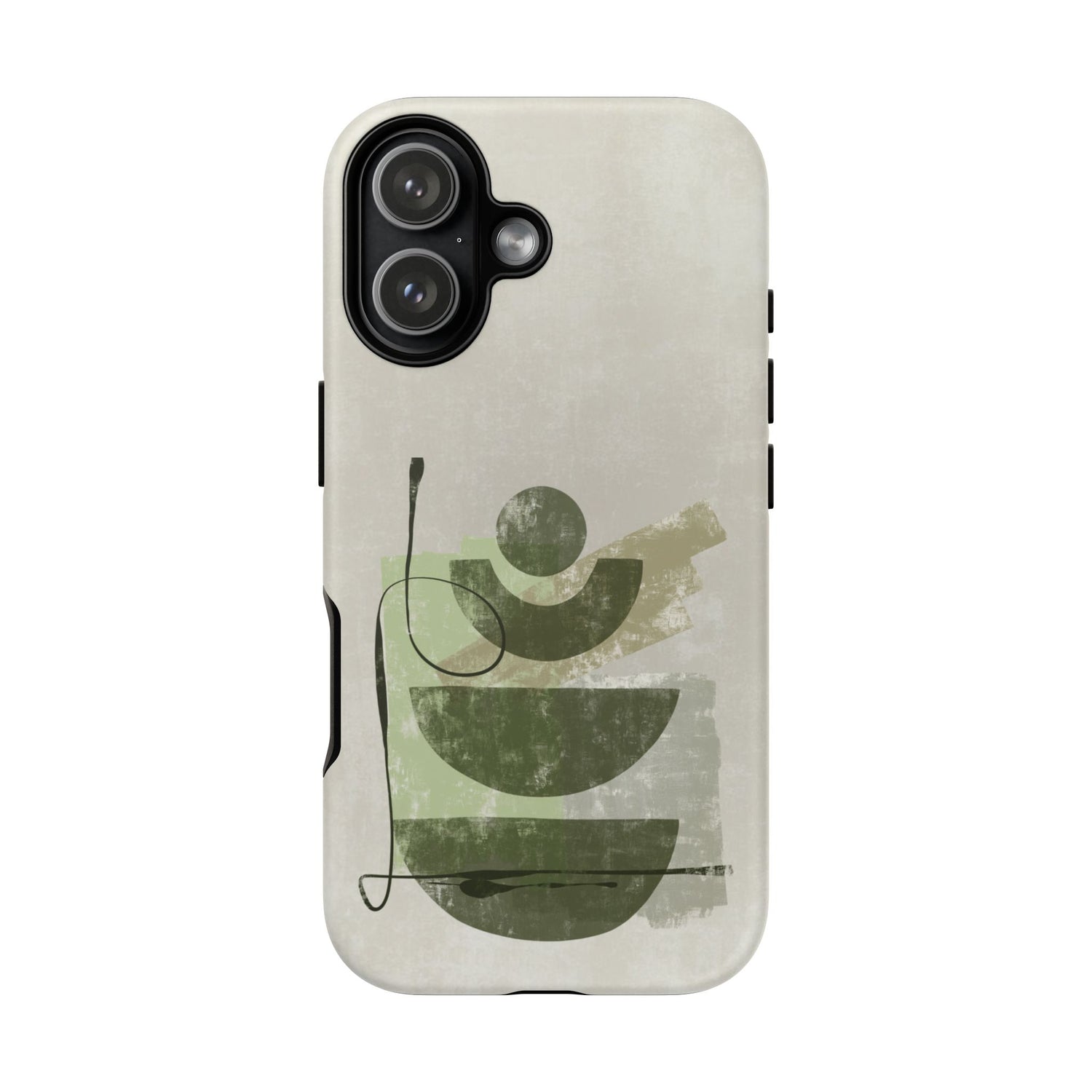Grounded Energy Form iPhone Tough Case