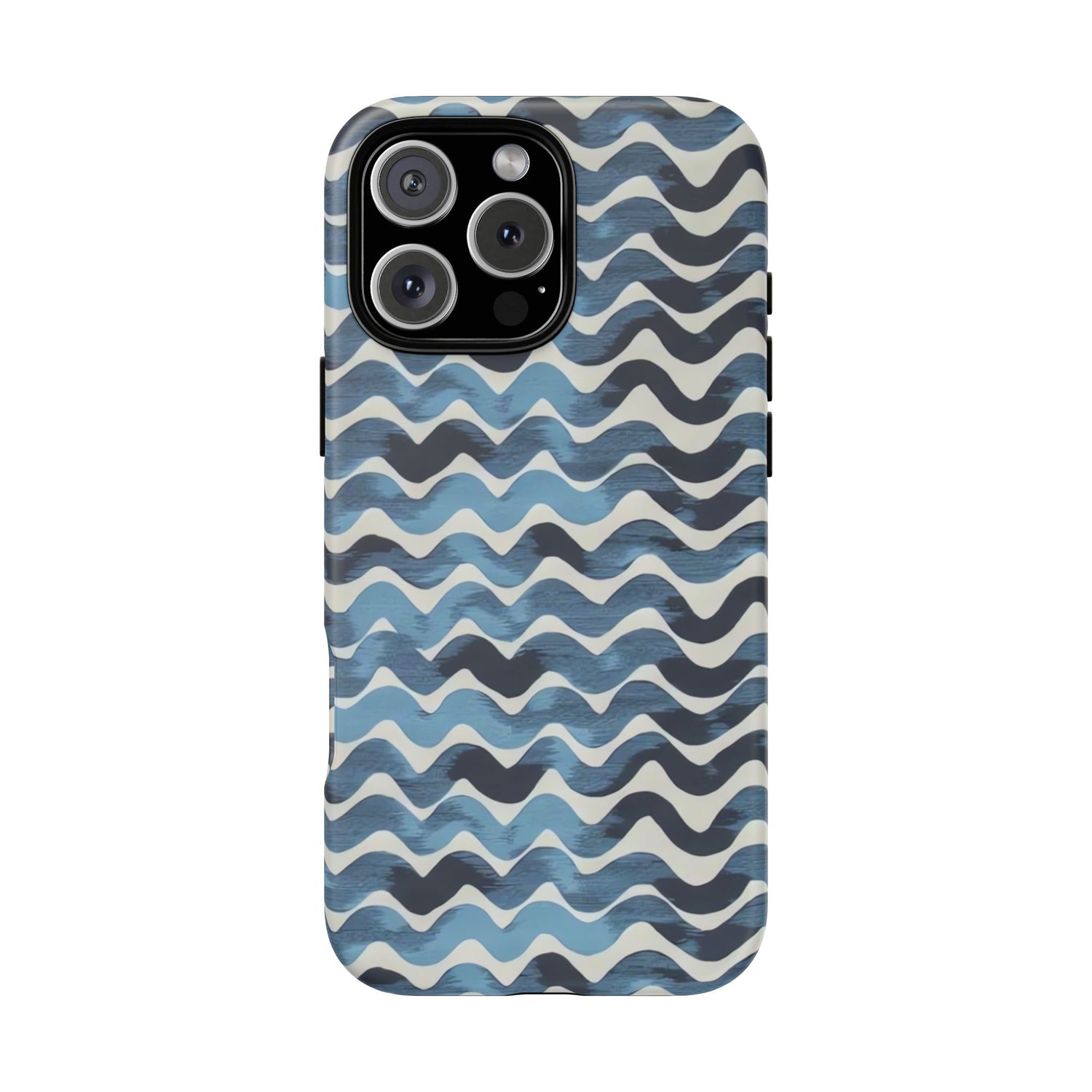 Dancing Tide Lines iPhone Case