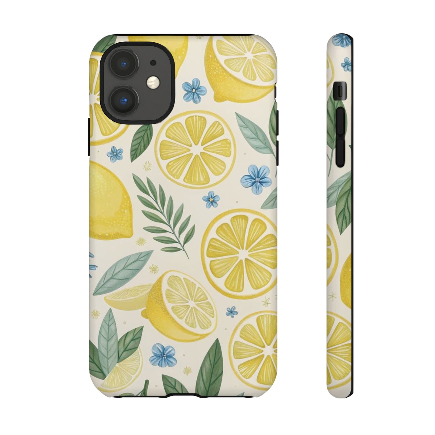 Étui à motif citron