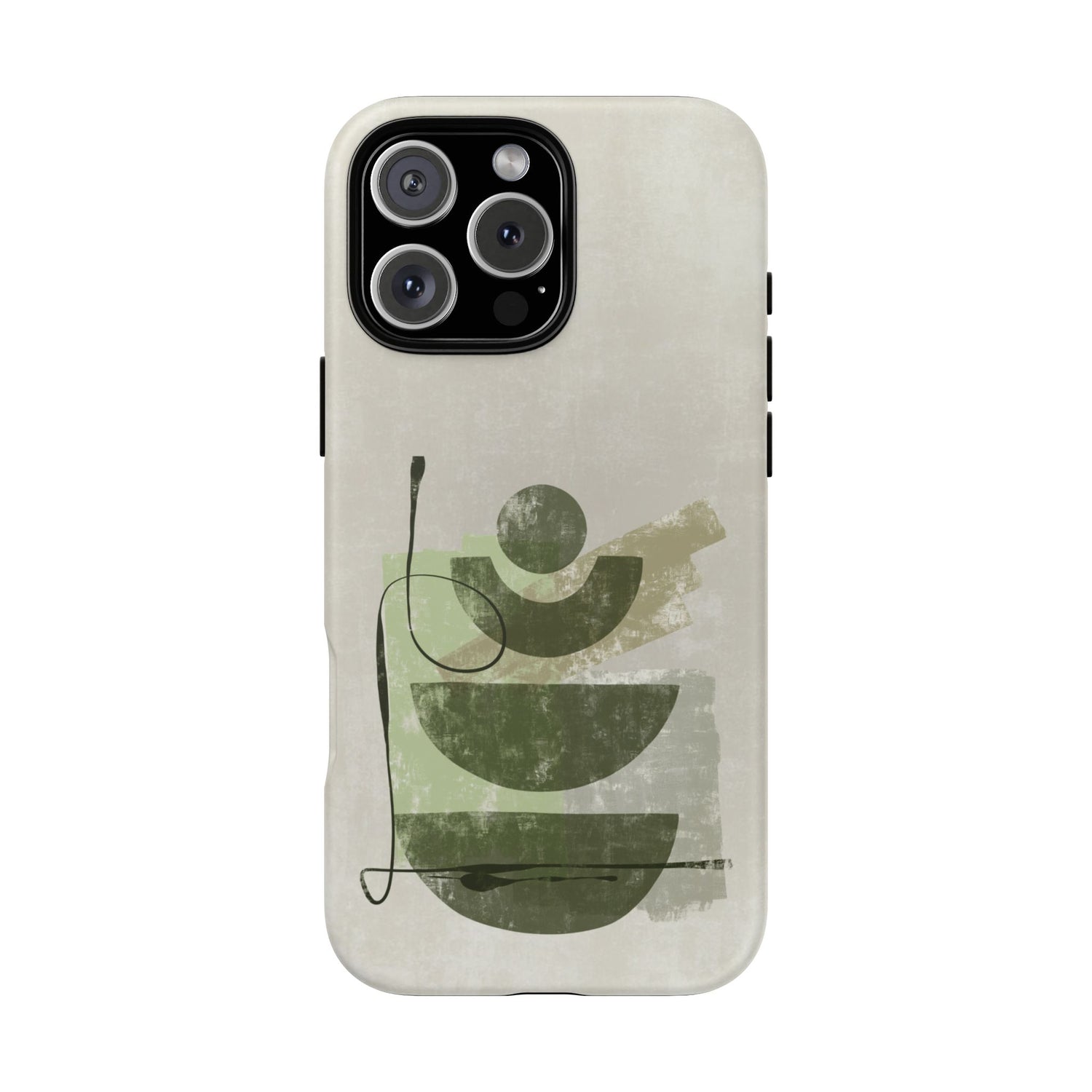 Grounded Energy Form iPhone Case