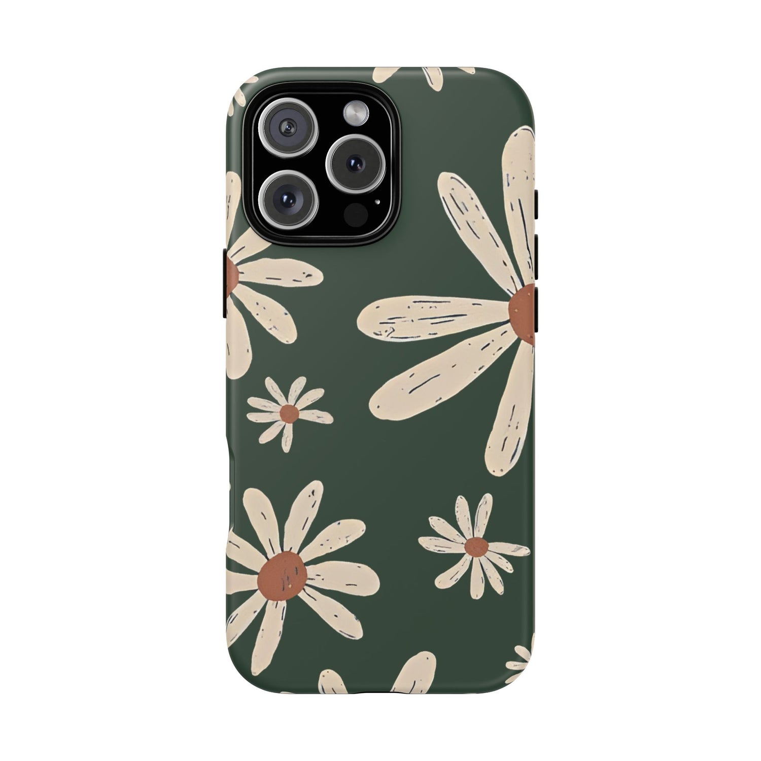 Green Daisy iPhone Case