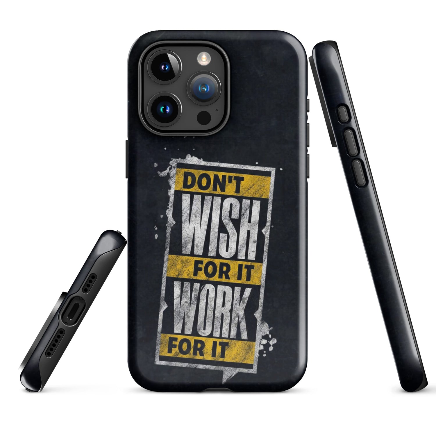 Don't Wish for it, Work for it Coque iPhone