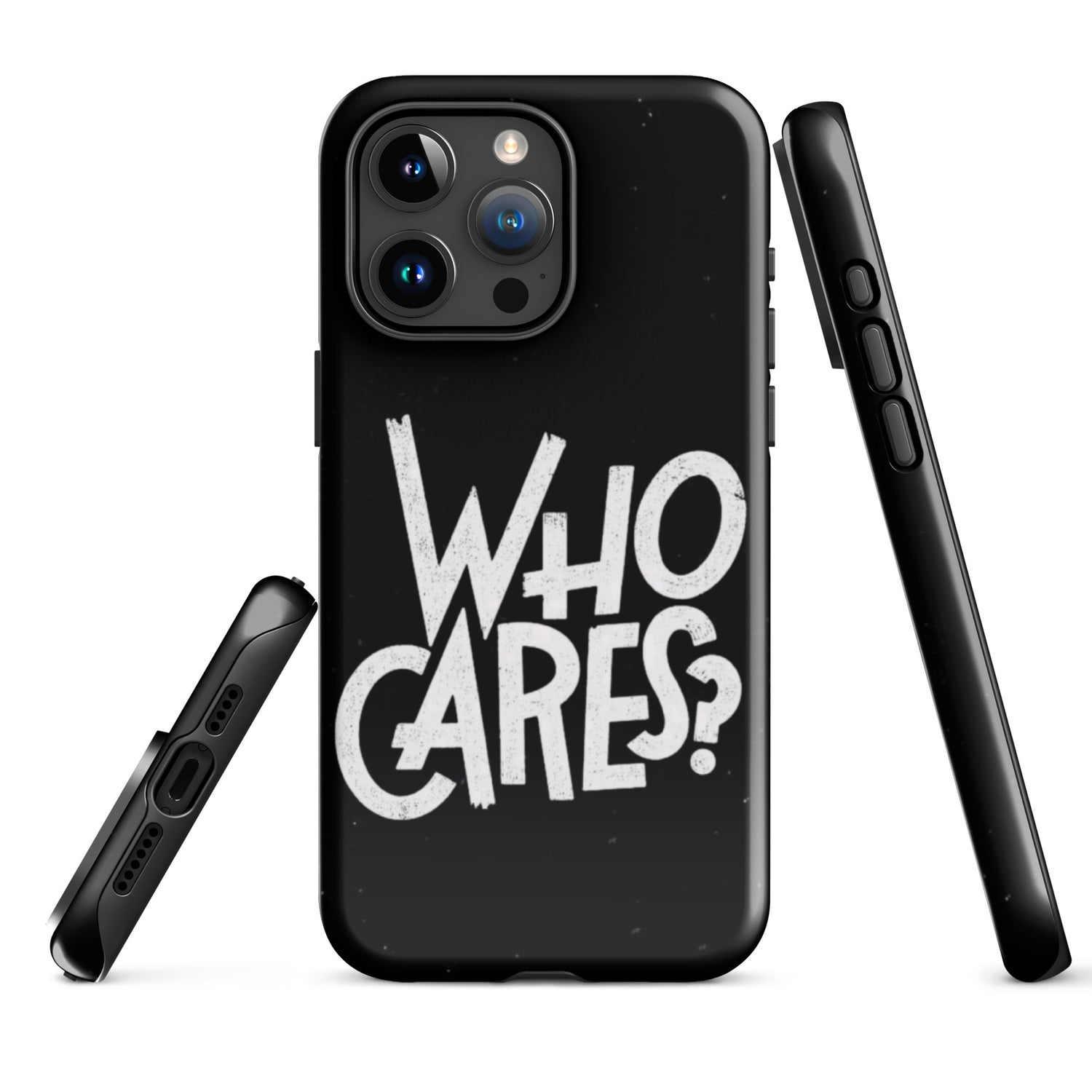 Who Cares Coque iPhone