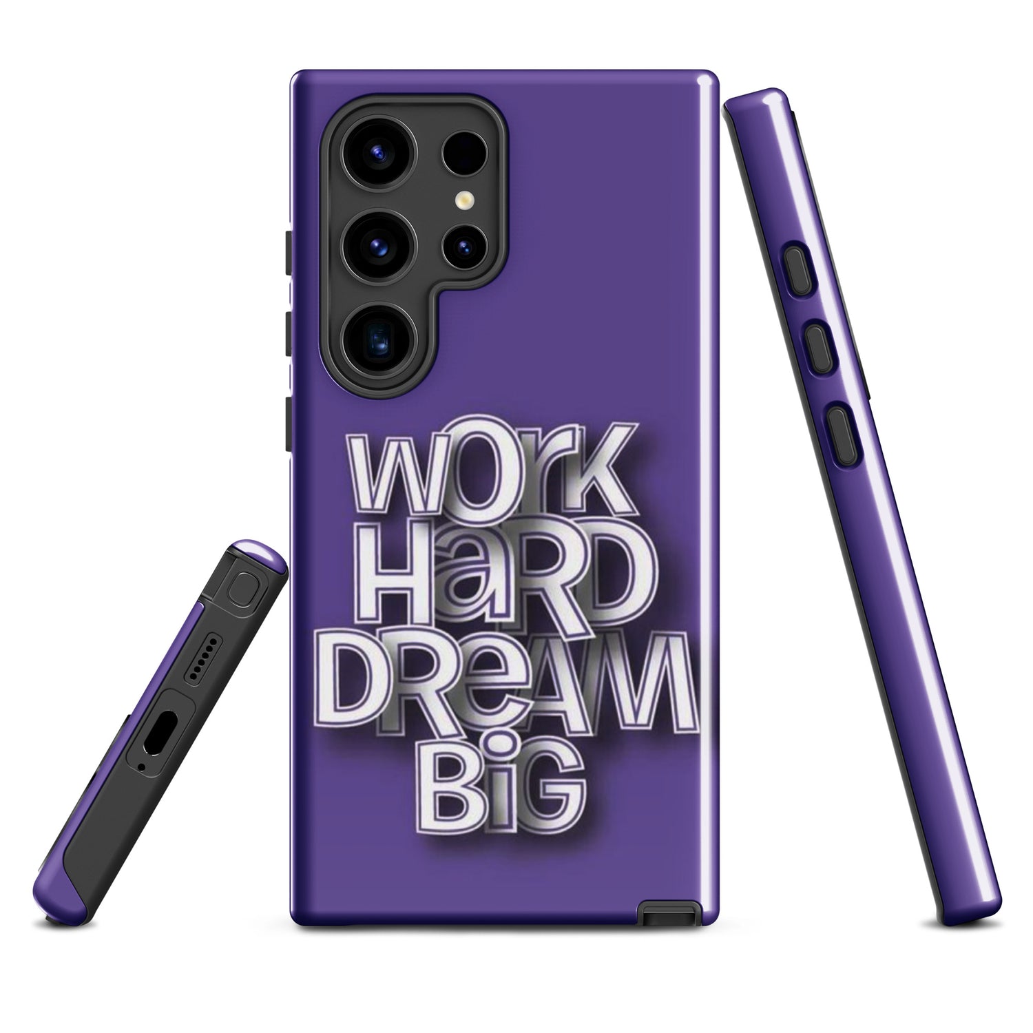 Work Hard Dream Big Coque Samsung