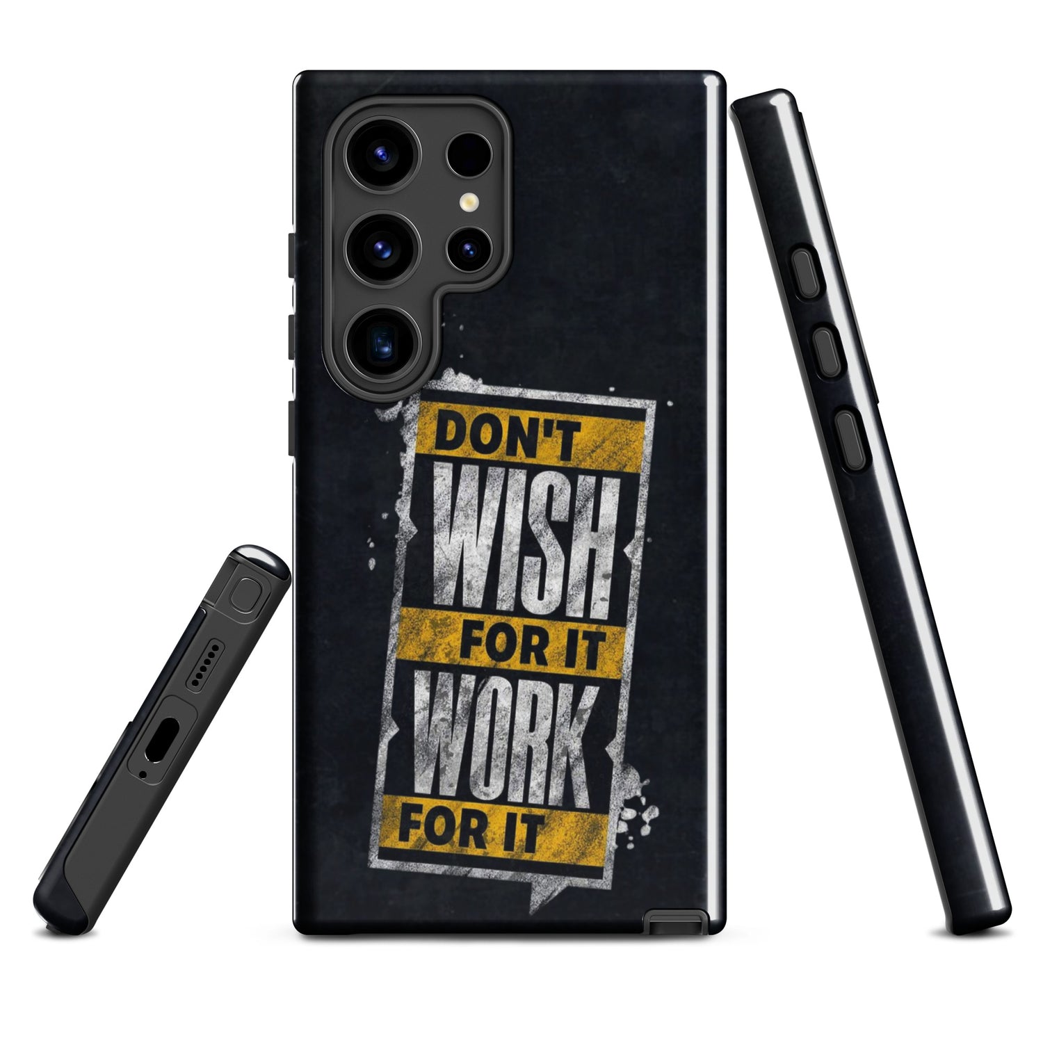 Don't Wish for it, Work for it Coque Samsung