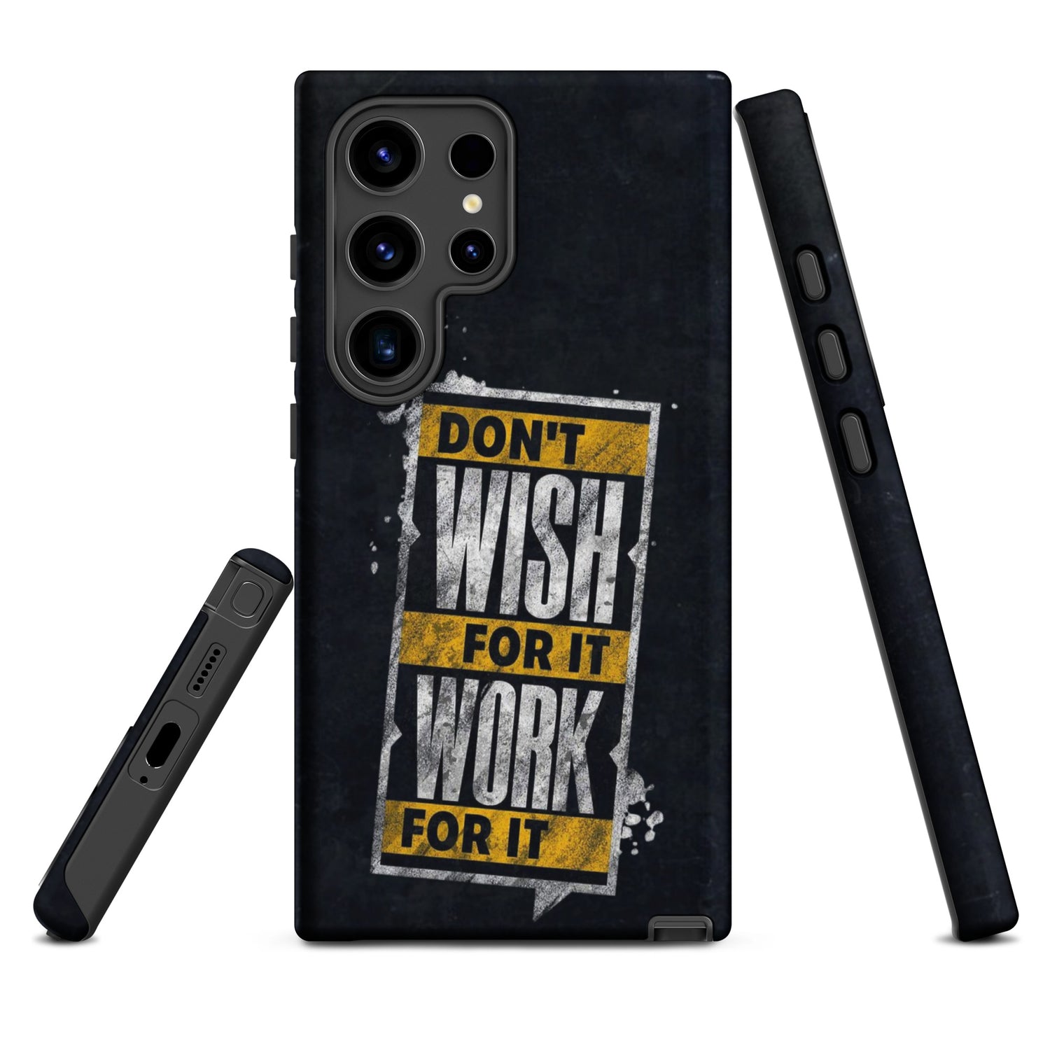 Don't Wish for it, Work for it Coque Samsung